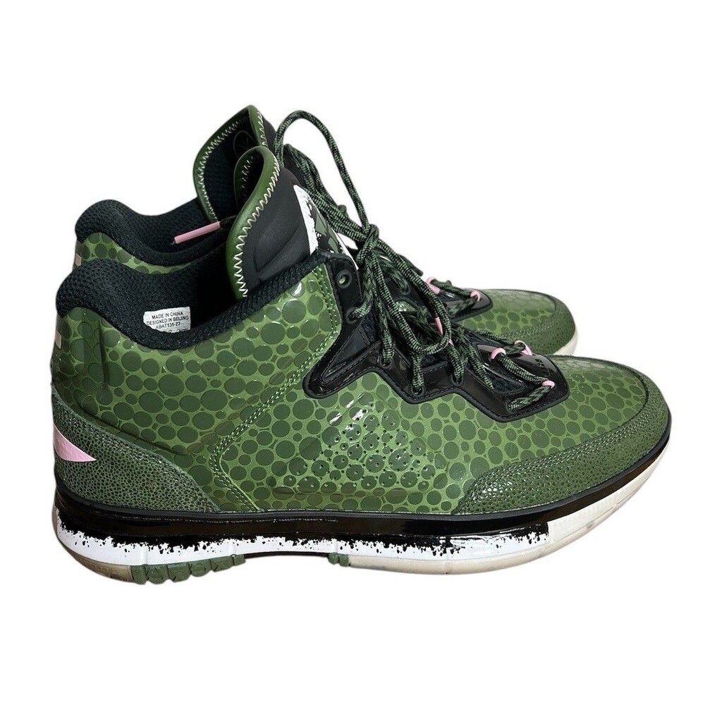 Li-Ning Way of Wade 1 "Green Stingray" Green White ABAT135-230 Men Sz 13
